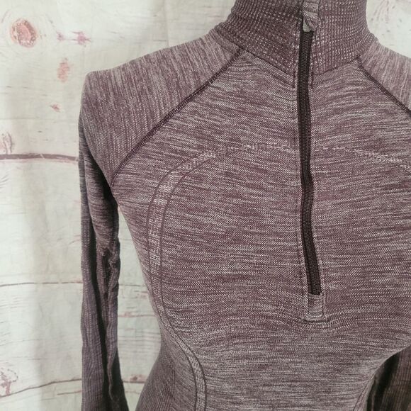 Lululemon Swiftly Wool 1/2 Zip Size 2 - Picture 6 of 7